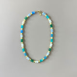 Coastal Dream Hand-Beaded Necklace