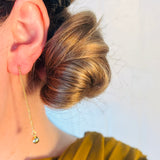Gold Dangle Earrings