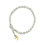Oval Bead Chain Bracelet