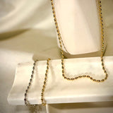 Oval Bead Chain Bracelet